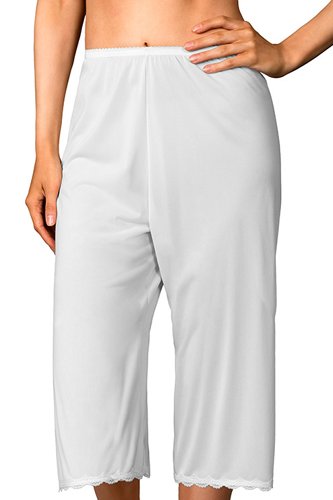 Shadowline Lingerie by Velrose Culotte Slip - White - source image 46175