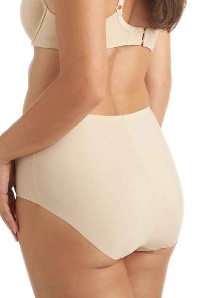 TC Fine Intimates Edge Contemporary Microfiber Brief - Nude - source image 38887
