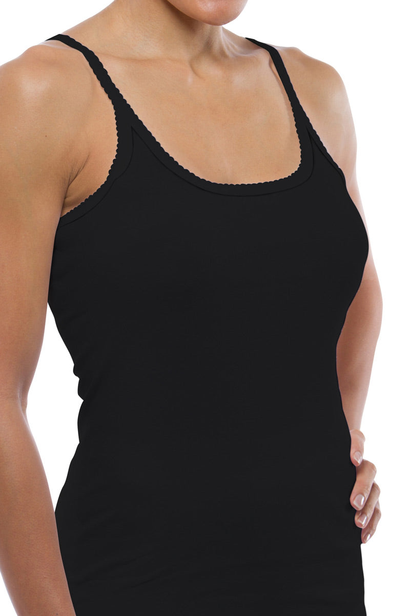 Teri Lingerie Cozy Cami Classic Camisole - Black - source image 52848