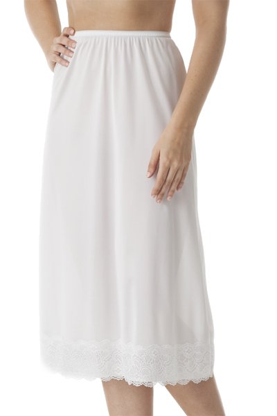 Velrose Lingerie Plus Size Half Slip - White - source image 59662