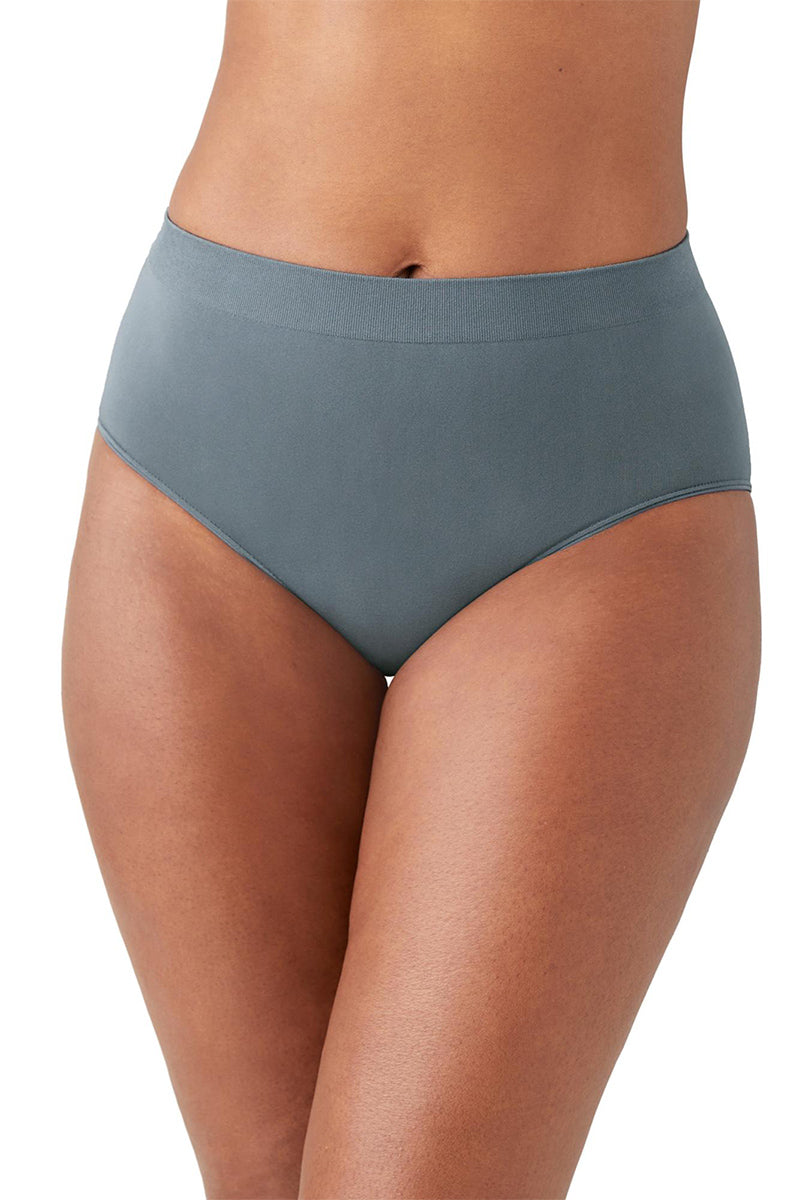 Wacoal B-Smooth® Seamless Brief - Folkstone Gray - source image 62161