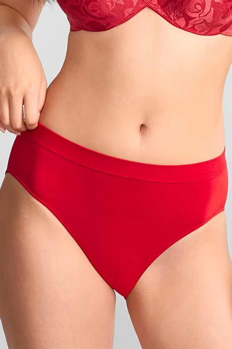 Wacoal B-Smooth® Seamless Hi-Cut - Equestrian Red - source image 71457