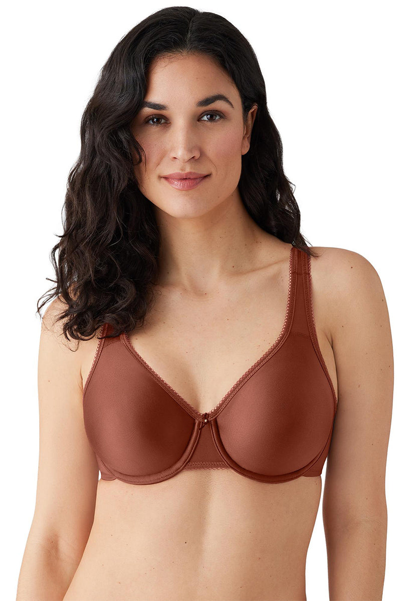 Wacoal Basic Beauty Full Figure Seamless Underwire Bra - Henna - source image 62631