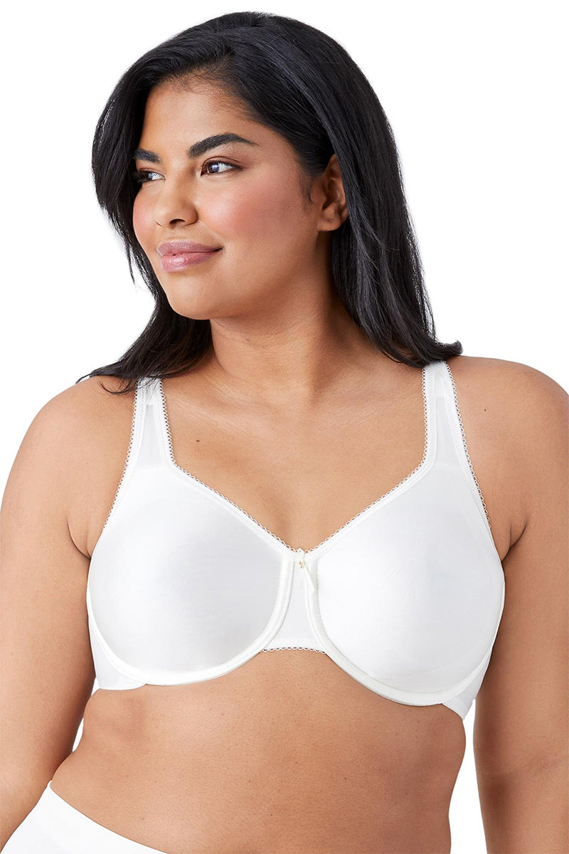 Wacoal Basic Beauty Full Figure Seamless Underwire Bra - Ivory - source image 62632