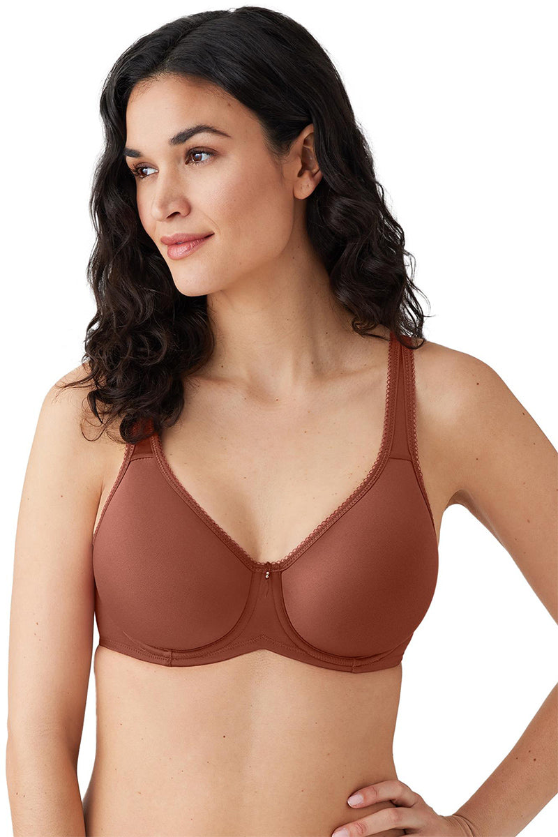 Wacoal Basic Beauty Spacer Underwire T-Shirt Bra - Henna - source image 62445