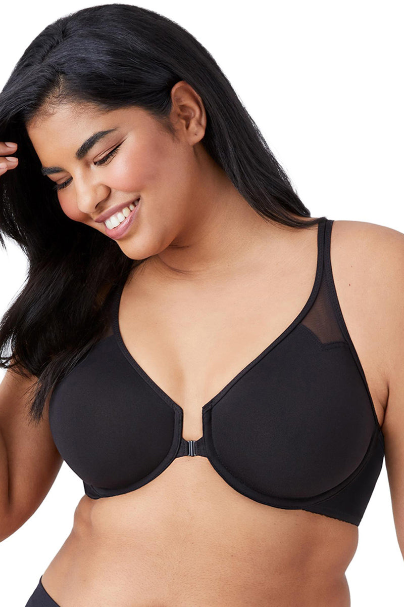 Wacoal Body by Wacoal Racerback Underwire Bra - Black - source image 61878