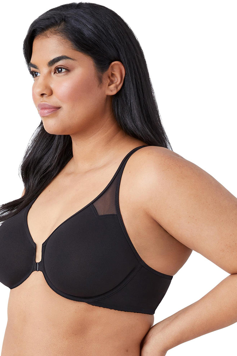 Wacoal Body by Wacoal Racerback Underwire Bra - Black - source image 61880