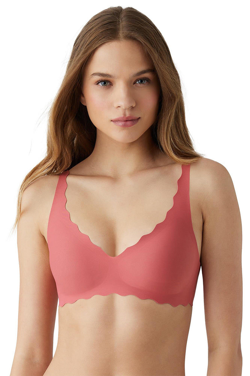 Wacoal b.tempt'd b.wow'd Wire Free Bra - Slate Rose - source image 63622