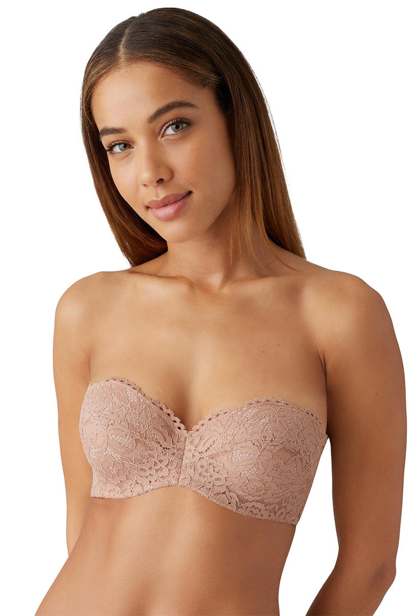 Wacoal b.tempt'd Ciao Bella Strapless Bra - Roebuck - source image 63752