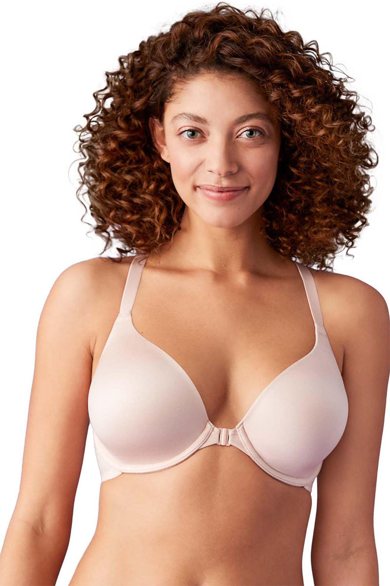 Wacoal b.tempt'd Future Foundation Front Close Racerback Bra - Rose Smoke - source image 63722