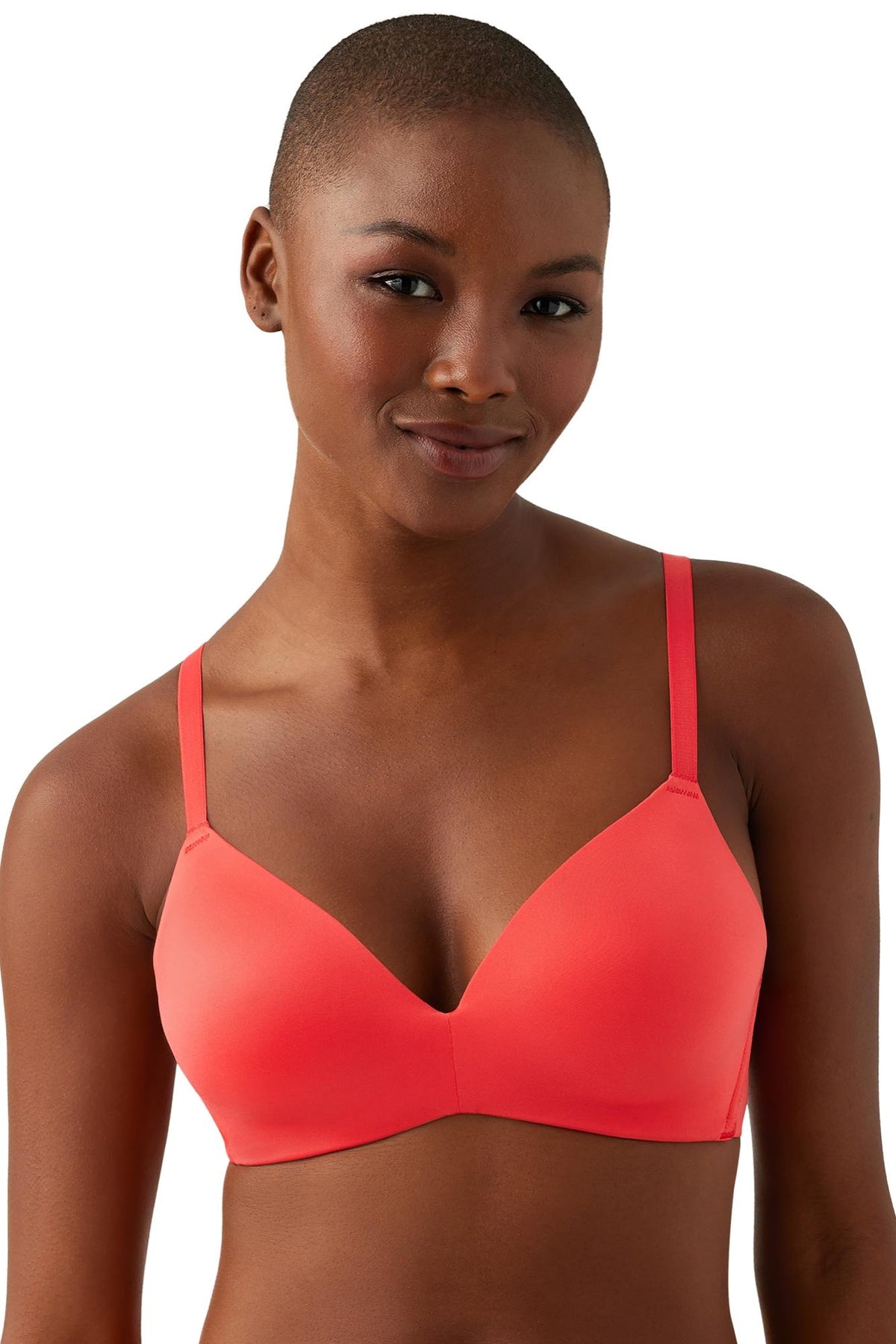 Wacoal b.tempt'd Future Foundation Wire Free T-Shirt Bra - Cayenne - source image 66085