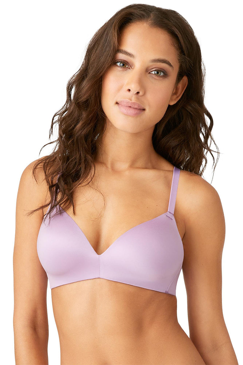 Wacoal b.tempt'd Future Foundation Wire Free T-Shirt Bra - Lavender Herb - source image 63774