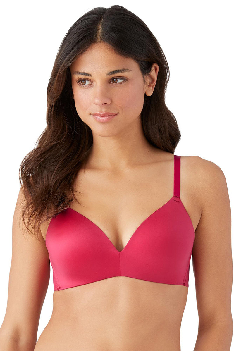 Wacoal b.tempt'd Future Foundation Wire Free T-Shirt Bra - Persian Red - source image 63778