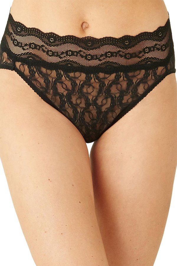 Wacoal b.tempt'd Lace Kiss Hi-Leg - Night - source image 64096
