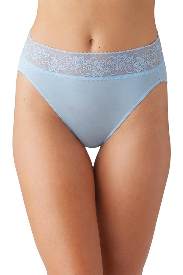 Wacoal Comfort Touch Hi-Cut - Angel Falls - source image 63019