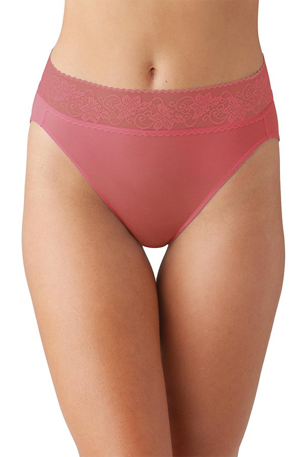 Wacoal Comfort Touch Hi-Cut - Baroque Rose - source image 63023