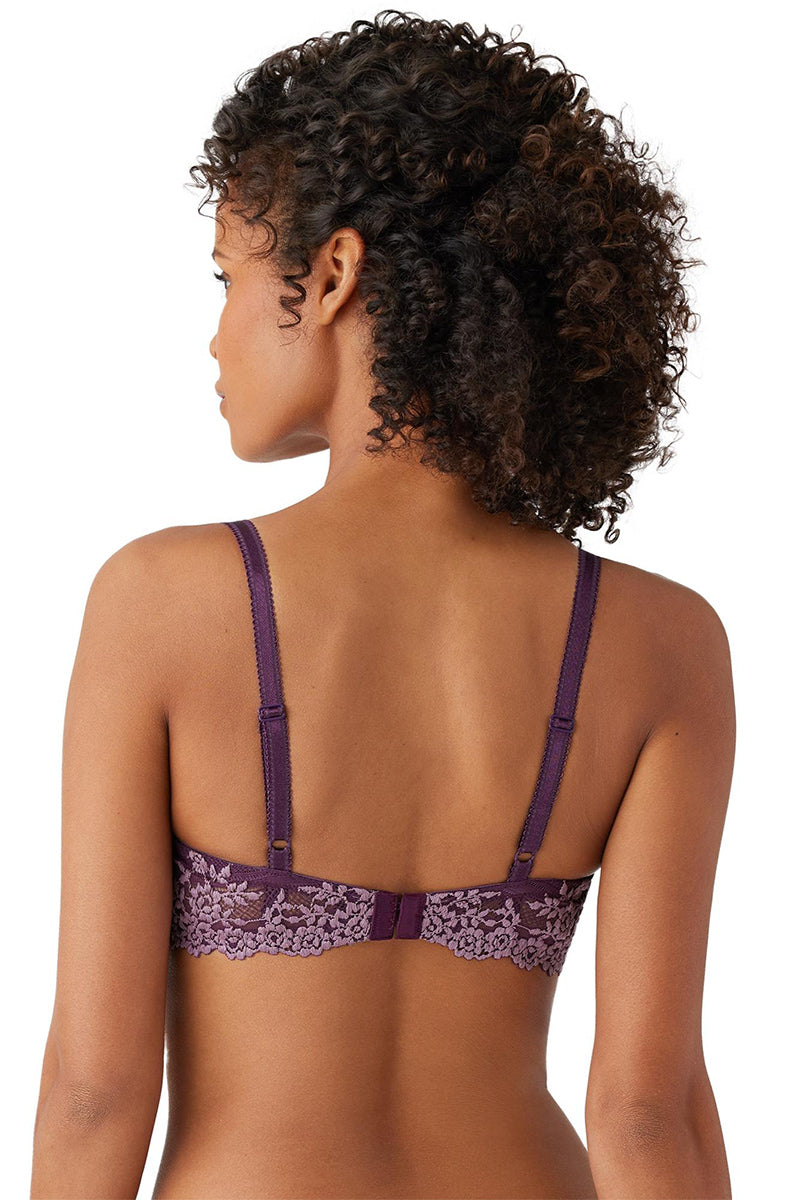 Wacoal Embrace Lace® T-Shirt Bra - Italian Plum/Valerian - source image 62427
