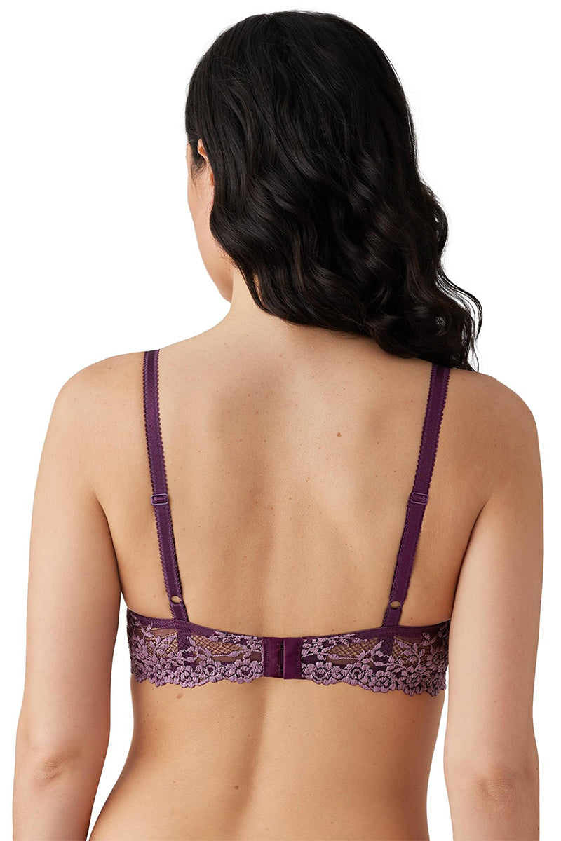 Wacoal Embrace Lace® Underwire Bra - Italian Plum/Valerian - source image 61885