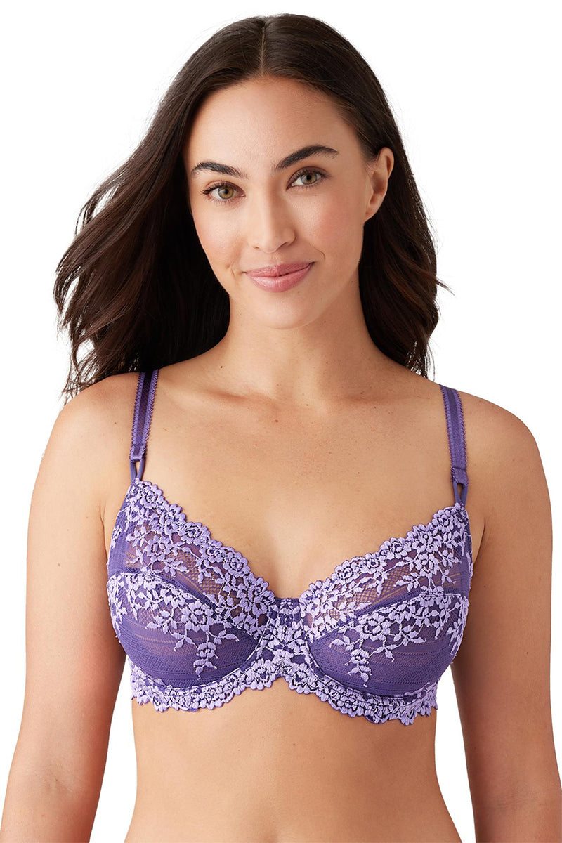 Wacoal Embrace Lace® Underwire Bra - Mystical/Purple Rose - source image 61892