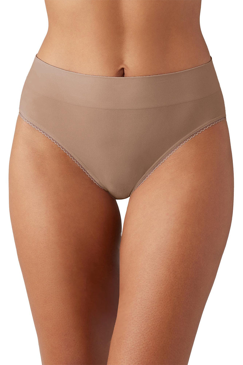 Wacoal Feeling Flexible Hi-Cut - Deep Taupe - source image 62997