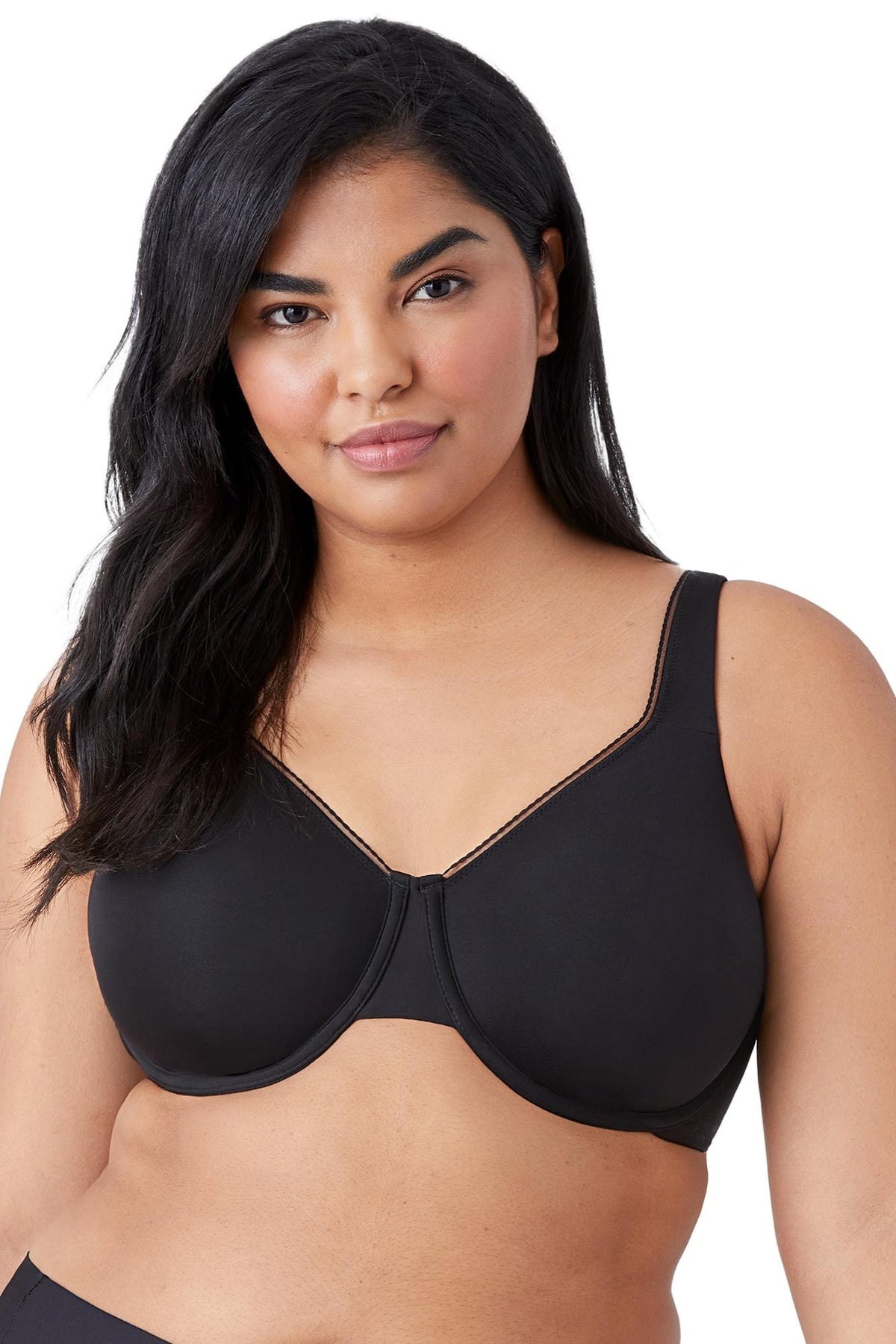 Wacoal High Standards Underwire Bra - Black - source image 65978