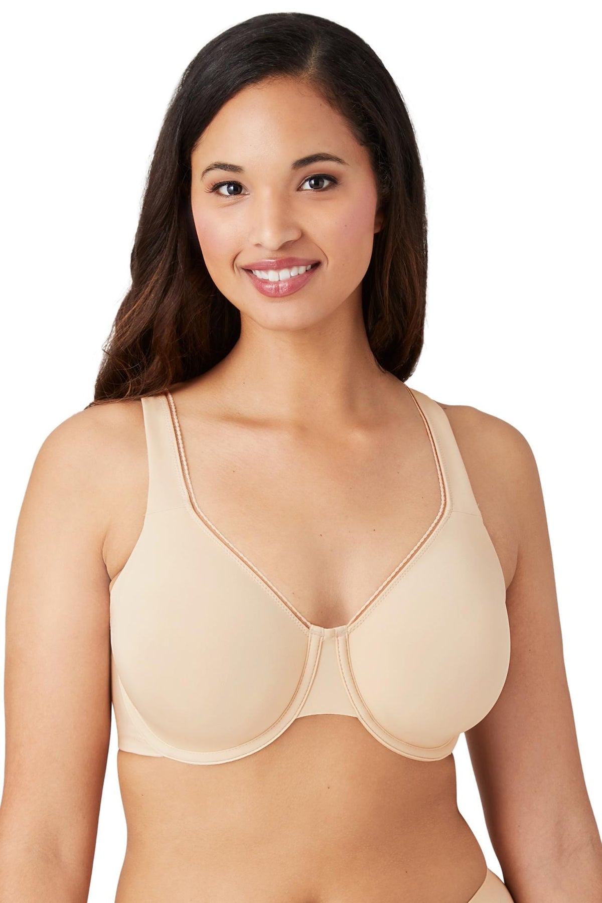 Wacoal High Standards Underwire Bra - Sand - source image 65979