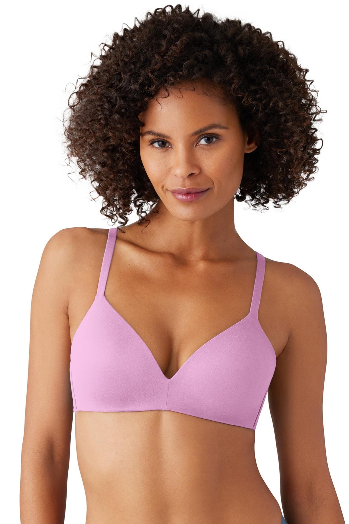 Wacoal How Perfect Wire Free T-Shirt Bra - Phalaenopsis - source image 65920
