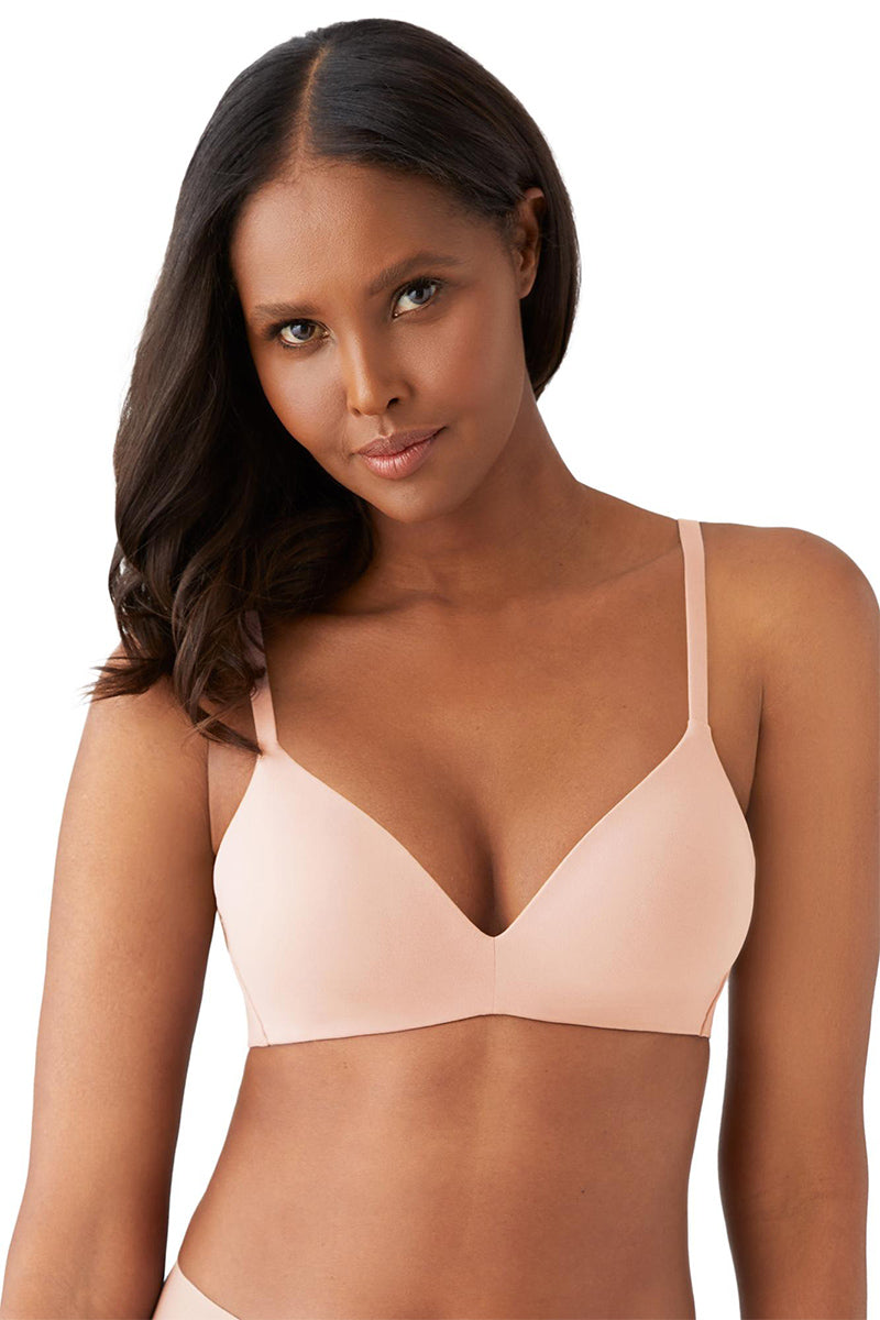 Wacoal How Perfect Wire Free T-Shirt Bra - Rose Dust - source image 62357