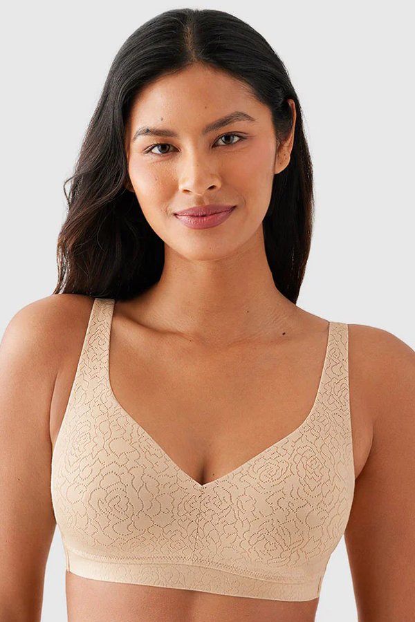 Wacoal Inside Job™ Wire Free Bra - Sand - source image 75722