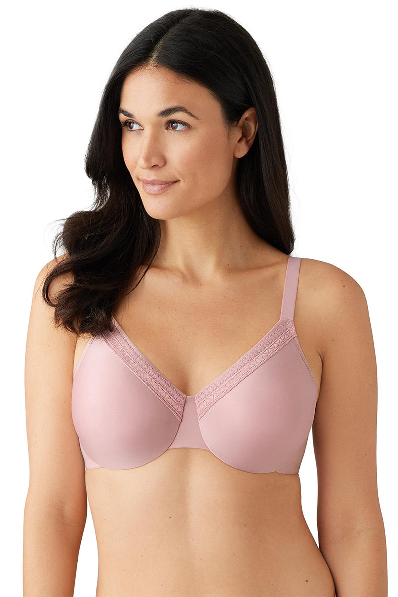 Wacoal Perfect Primer Full Figure Underwire Bra - Zephyr Pink - source image 62644