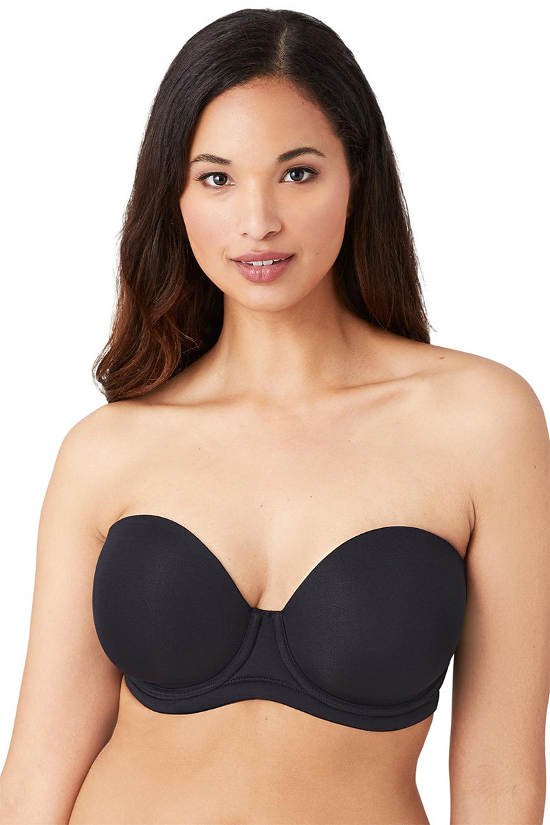 Wacoal Red Carpet Strapless Underwire Bra - Black - source image 62572