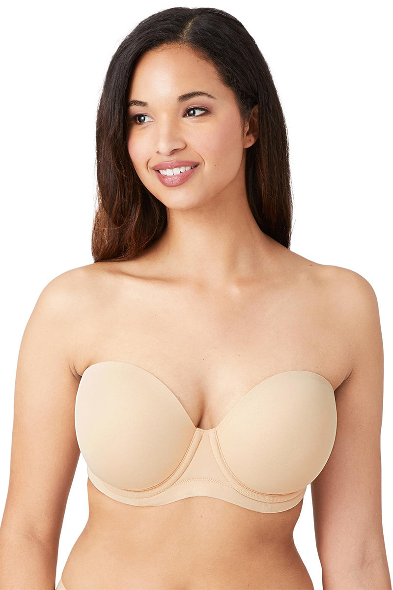 Wacoal Red Carpet Strapless Underwire Bra - Sand - source image 62579