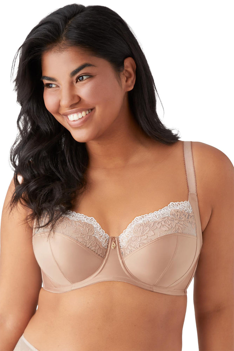 Wacoal Side Note Underwire Bra - Roebuck - source image 62765