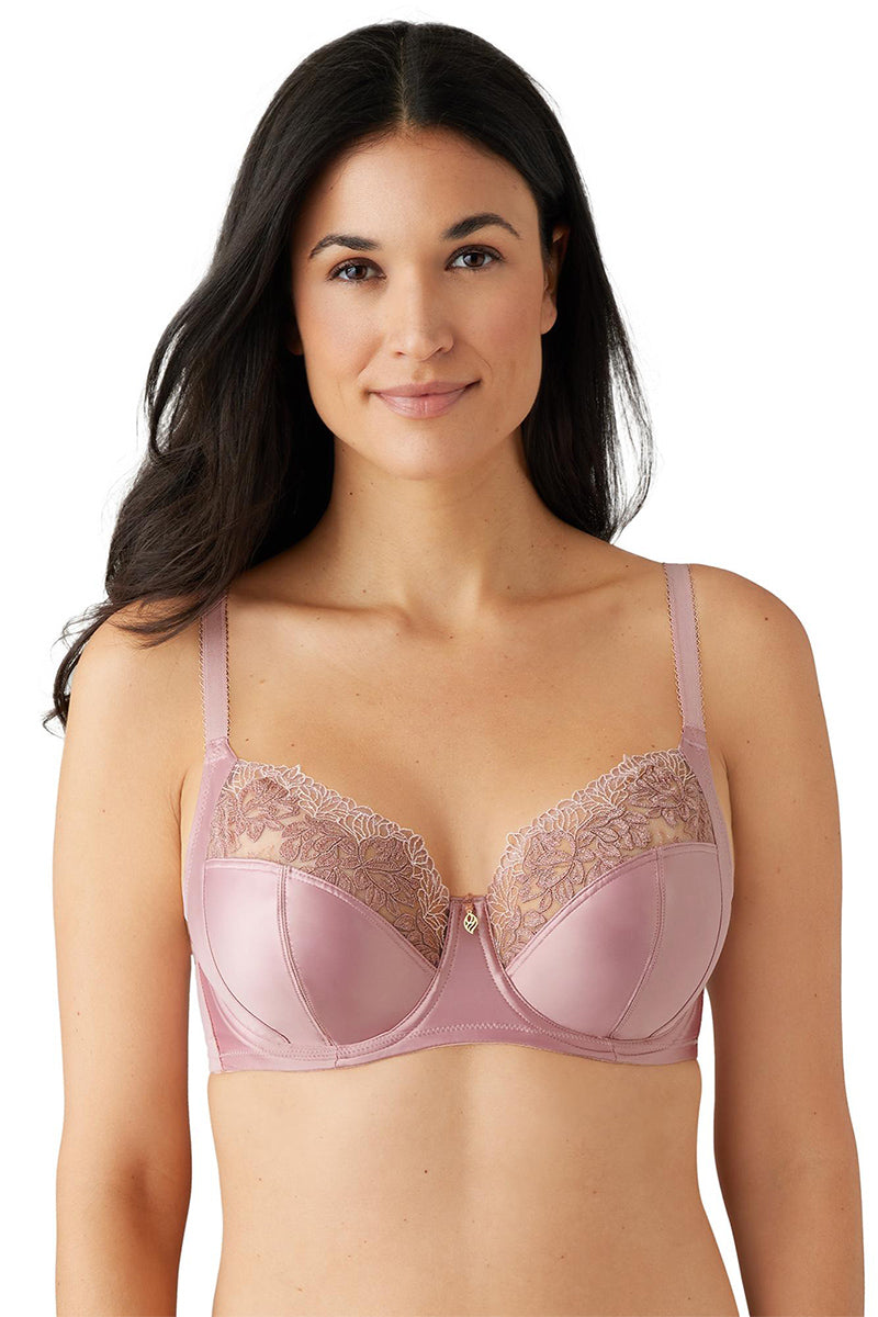 Wacoal Side Note Underwire Bra - Zephyr Pink - source image 62766