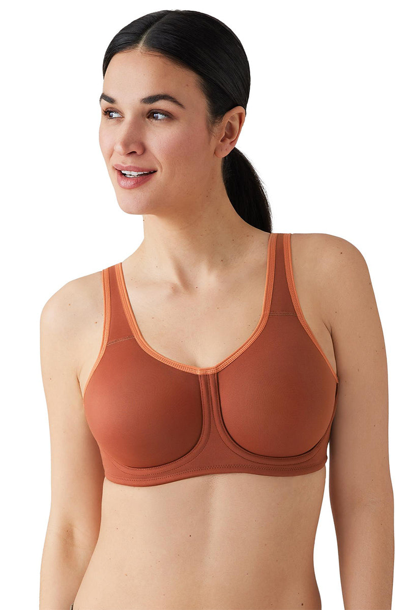 Wacoal Simone Sport Underwire Bra - Henna - source image 62604