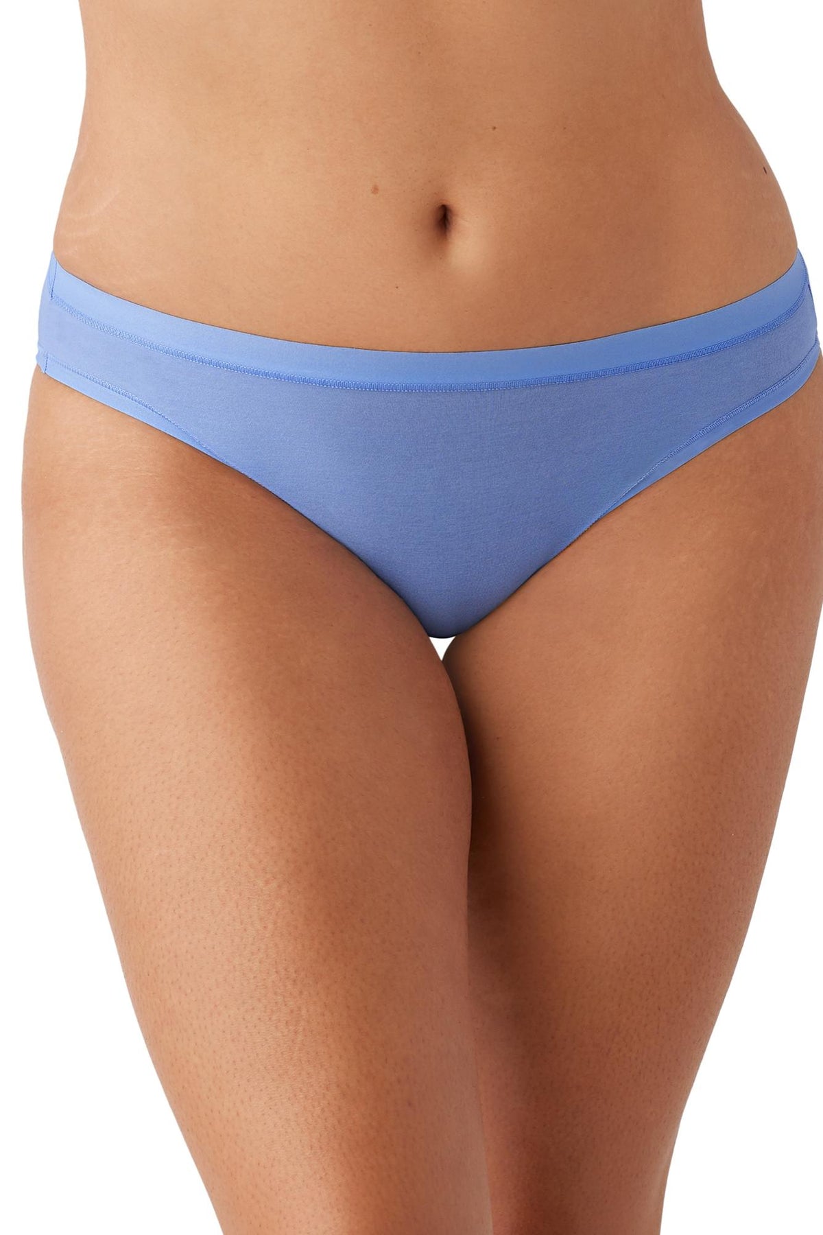 Wacoal Understated Cotton Bikini - Blue Hydrangea - source image 65999