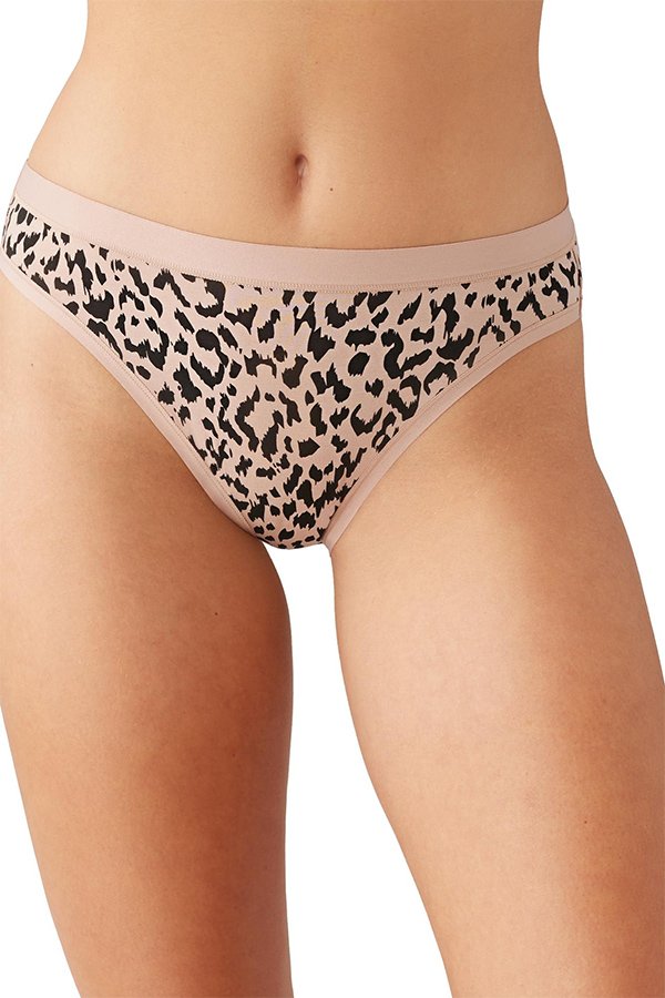 Wacoal Understated Cotton Bikini - Cheetah - source image 62934