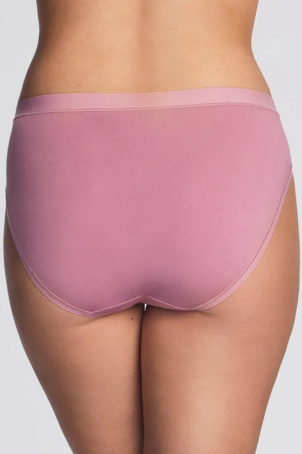 Wacoal Understated Cotton Hi-Cut - Lilas - source image 75887