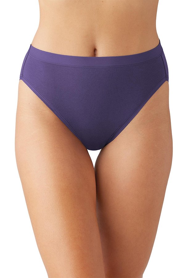 Wacoal Understated Cotton Hi-Cut - Mystical - source image 63219
