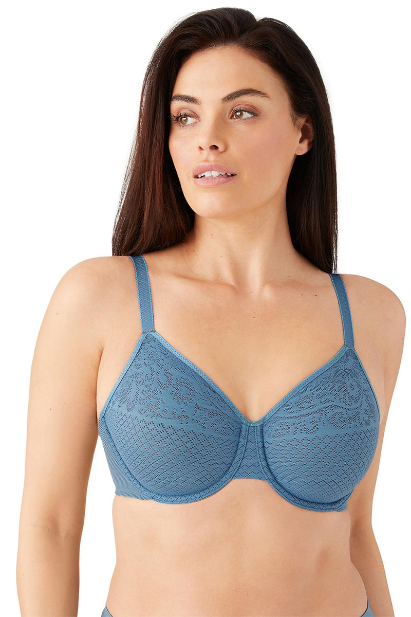 Wacoal Visual Effects Minimizer Bra - Bluestone - source image 62856