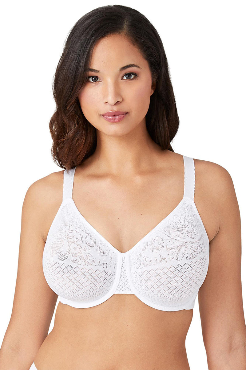 Wacoal Visual Effects Minimizer Bra - White - source image 62860